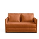 Ver imagem 2 de Sofá-Cama Casal 152CMX90CM Linho Charlie Laranja Terracota