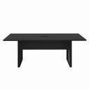 Ver imagem 4 de Mesa Reunião Industrial 200 cm X 90 cm para 8 Pessoas com 1 Caixa de Tomadas F5 Office Cor:Preto