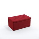Ver imagem 3 de Kit Cabeceira Decorativa Para Cama Box Antares e Calçadeira Sagitarius 90 Para Cama de Solteiro Sued