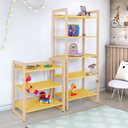 Ver imagem 1 de Conjunto Estantes Multiuso Colorê Infantil:amarelo