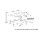 Ver imagem 3 de Cooktop Mesa 5 Bocas Vidro Gás Fg5335vp Suggar Preto Bivolt