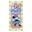 Ver imagem 1 de Toalha Banho Minnie Felpuda Estampada 60x120cm