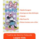 Ver imagem 6 de Toalha de Banho Infantil Minnie Lepper Felpuda de Algodão Disney para Menina 60x120cm Piscina