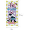 Ver imagem 2 de Toalha Banho Minnie Felpuda Estampada 60x120cm