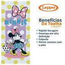 Ver imagem 4 de Toalha Banho Minnie Felpuda Estampada 60x120cm