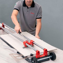 Cortador Manual de Pisos e Porcelanatos CORTAG MEGA 155 Corte 155cm Diagonal 110x110cm Espessura - 2