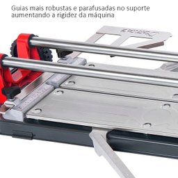 Cortador Manual de Pisos e Porcelanatos CORTAG MEGA 155 Corte 155cm Diagonal 110x110cm Espessura - 7