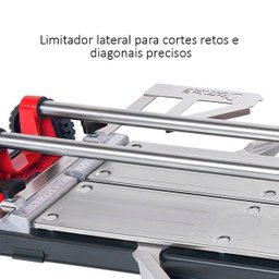 Cortador Manual de Pisos e Porcelanatos CORTAG MEGA 155 Corte 155cm Diagonal 110x110cm Espessura - 11