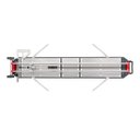 Ver imagem 4 de Cortador Manual de Pisos e Porcelanatos CORTAG MEGA 155 Corte 155cm Diagonal 110x110cm Espessura