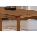 Ver imagem 2 de Mesa de Sala Jantar Londrina C/ Tampo Madeirado C/ Canto Curvo 180x90cm Naturale/naturale - Rufato