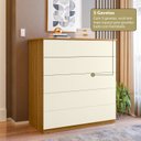 Ver mais imagens de Aparador para Sala de Estar com 5 Gavetas Compacta