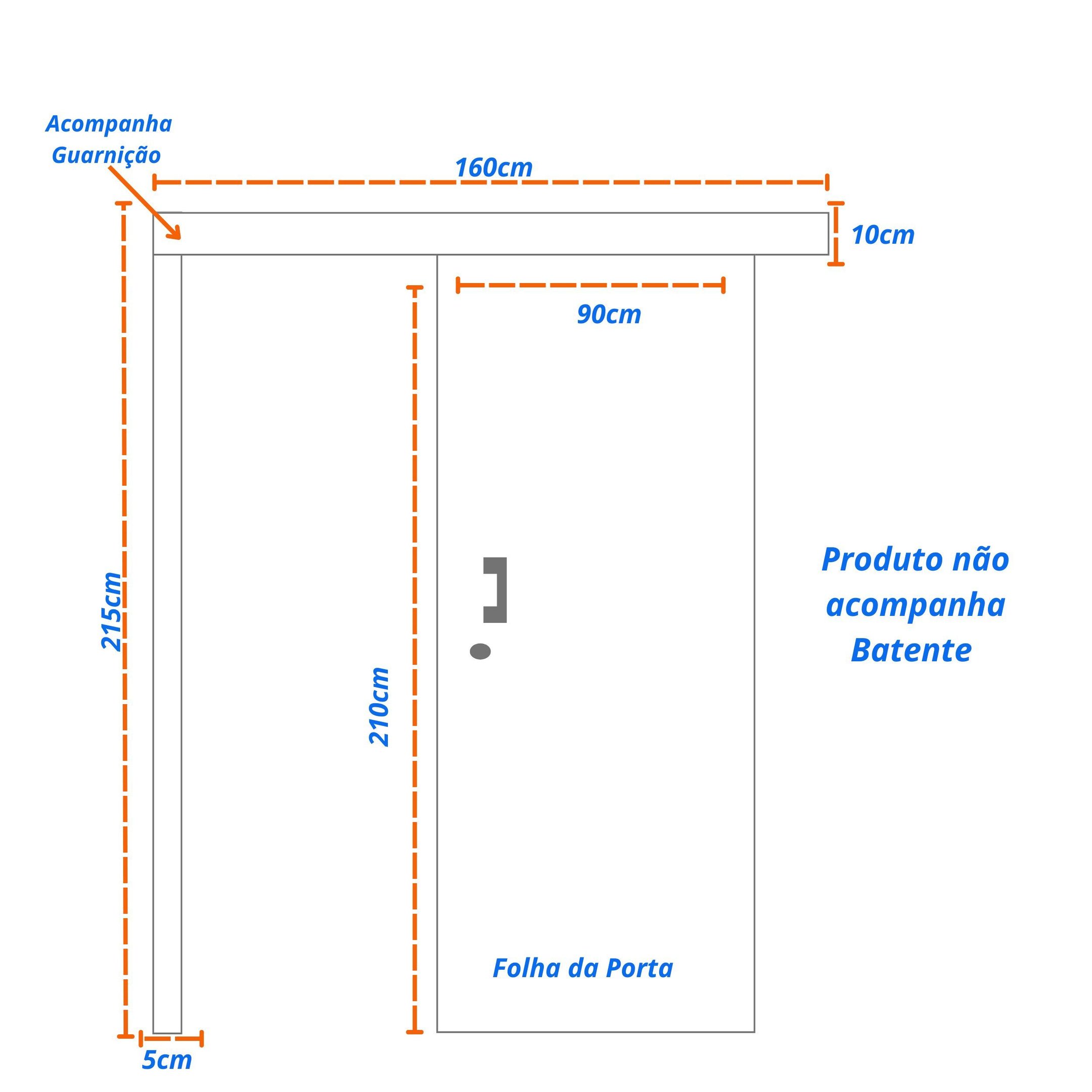 Porta de Alumínio de Correr Sobrepor 215x90cm Laminada Reversil Soft Plus MGM - 10