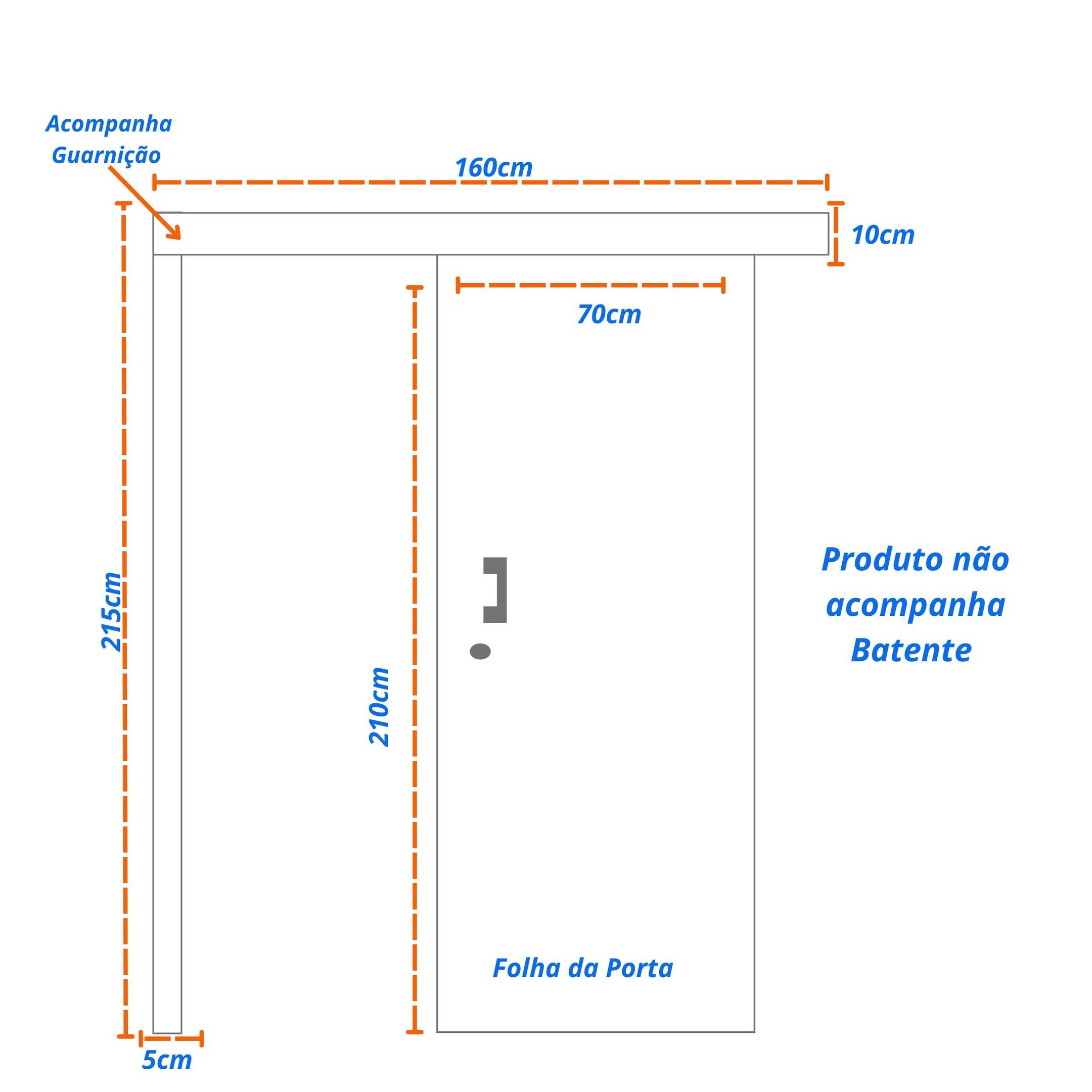 Porta de Alumínio de Correr Sobrepor 215x80cm Laminada Reversil Soft Plus MGM - 10