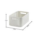 Ver imagem 3 de Cesto Organizador 6 Litros Style Curver Branco Keter