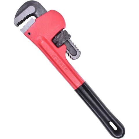 Chave de Cano Tipo Americano 139106 Manutencao Hidraulica 8 Polegadas 27mm Worker
