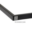 Ver imagem 2 de Kit 2 Pés em L Mesa Jantar Estilo Industrial 73x43cm Preto