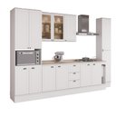 Ver imagem 2 de Cozinha Completa Milla Liz 13 Portas 3 Gavetas MDF 330cm Móveis Carraro