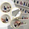 Kit 2 Esmalteira Salão Manicure Branco 2 Peças - 4