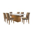 Ver imagem 2 de Conjunto Sala de Jantar Mesa com 6 Cadeiras Mariana Espresso Móveis