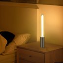 Ver imagem 7 de Luminária de Mesa Tubo Filamento Led Touch Recarregável Usb 3 Modos Luz Quente Decorativa