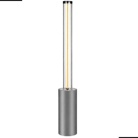 Luminária de Mesa Tubo Filamento Led Touch Recarregável Usb 3 Modos Luz Quente Decorativa