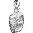 Ver imagem 1 de Garrafa Uísque Home&co Lapidado Vidro750ml 25x15x7cm Transparente