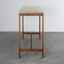 Ver imagem 7 de Mesa Bistrô Tiê Pés em Madeira Maciça CabeCasa MadeiraOriginals Marrom/Amêndoa/Off White