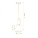 Ver imagem 2 de Pendente Lâmpadari Vidro Pequeno Cristal Madelustre