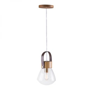 Pendente Lâmpadari Vidro Pequeno Cristal Madelustre