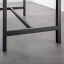 Ver imagem 5 de Mesa Bistrô Tiê Pés em Madeira Maciça CabeCasa MadeiraOriginals Preto