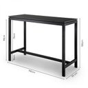Ver imagem 2 de Mesa Bistrô Tiê Pés em Madeira Maciça CabeCasa MadeiraOriginals Preto