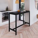 Ver imagem 1 de Mesa Bistrô Tiê Pés em Madeira Maciça CabeCasa MadeiraOriginals Preto