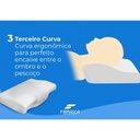 Ver mais imagens de Travesseiro Nasa Cervical Ortopédico Anatômico Fibrasca