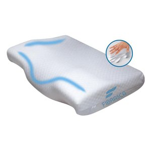 Travesseiro Nasa Cervical Ortopédico Anatômico Fibrasca
