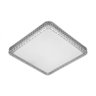 Lustre Plafon Led 24w Liso 33x33 Quadrado Acrílico Multicor Bivolt - 3