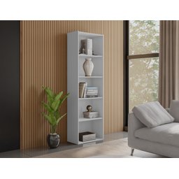 Estante Livreiro 4 Prateleiras Ruby Branco - 3