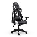 Ver imagem 2 de Cadeira Gamer Xt Racer Viking - Preto/branco, 120kg, 1,90m
