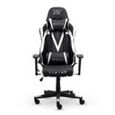 Ver imagem 1 de Cadeira Gamer Xt Racer Viking - Preto/branco, 120kg, 1,90m