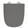 Assento Laqueado Ibiza Cinza Escuro Tampa para Vaso Incepa - 1