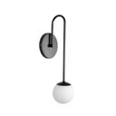 Ver imagem 1 de Arandela Luminária Royal Globo 10 Cm Moderno Preto 012