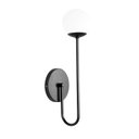 Ver imagem 2 de Arandela Luminária Royal Globo 10 Cm Moderno Preto 012