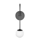 Ver imagem 3 de Arandela Luminária Royal Globo 10 Cm Moderno Preto 012