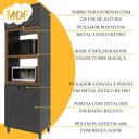 Ver imagem 5 de Cozinha Modulada 4 Peças 100% MDF Bari Chumbo