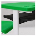 Ver mais imagens de Kit Escolar Individual Verde – (Mesa e Cadeira) – Juvenil 06 a 09 Anos – Realplast - Cor Verde