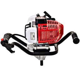 Perfurador De Solo Kawashima ED2 52-BD 52cc Motor 2 Tempos Com Broca Resistente de 80x20cm - 6