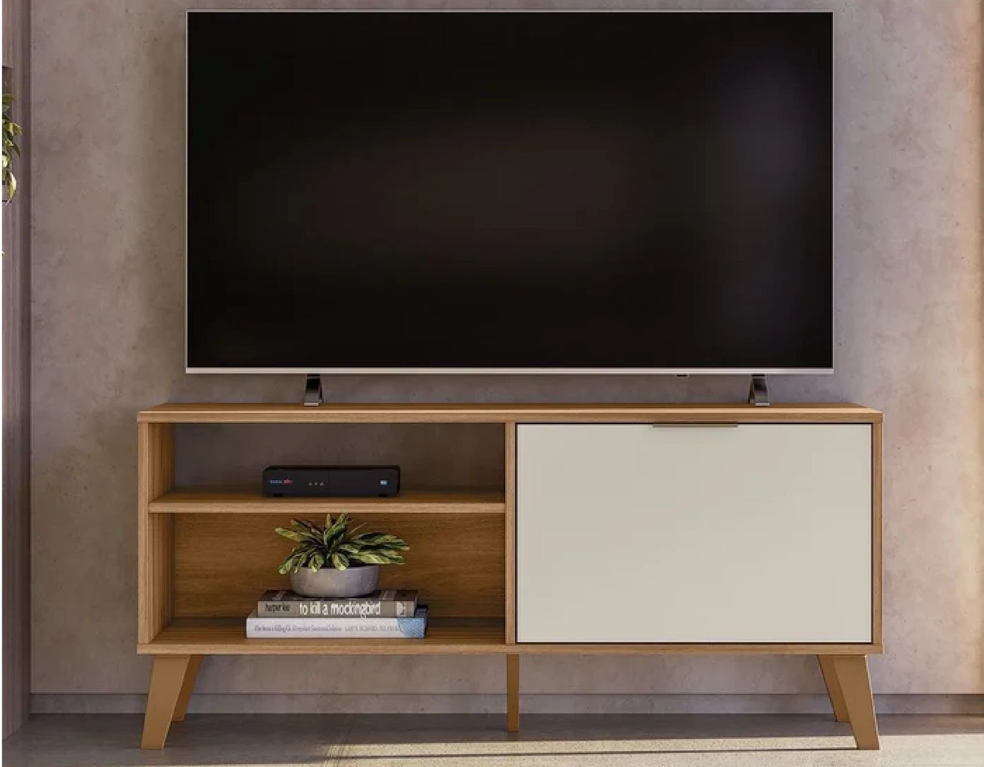 Rack para Tv 50'' Polegada Madri com 1 Porta - Peternella