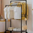 Ver imagem 6 de Cabideiro Duplo Arara Multiuso Móvel