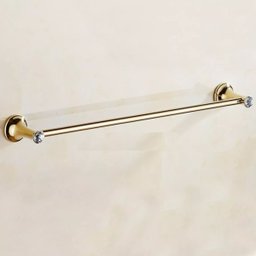 Kit de Acessórios para Banheiro Dourado com Pedra 4 Peças - 3