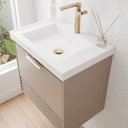 Ver imagem 5 de Gabinete para Banheiro 60cm com 1 Porta 1 Gaveta e Cuba de Embutir Paraty