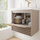 Ver imagem 4 de Gabinete para Banheiro 60cm com 1 Porta 1 Gaveta e Cuba de Embutir Paraty